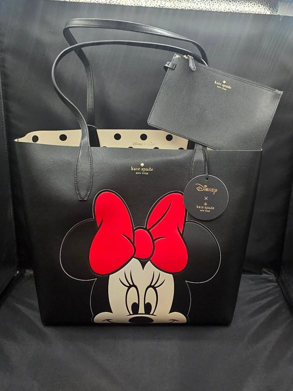 Kate Spade Disney Minnie Mouse x Kate Spade Large Tote KG592